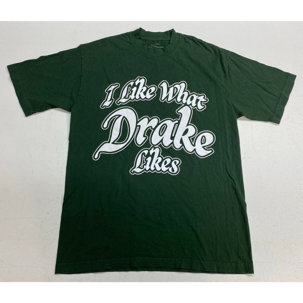It's All A Blur Tour IAAB "I Like What Drake Likes" music promo graphic t-shirt